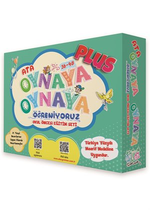 OYNAYA OYNAYA  ÖĞRENİYORUZ PLUS EĞİT.SETİ(3-4 YAŞ)