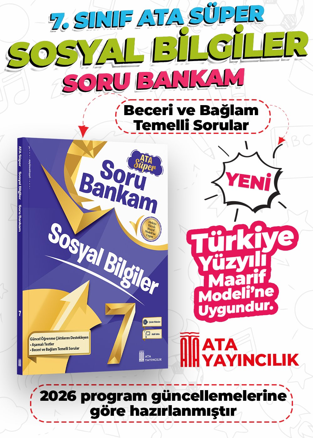 SÜPER SOSYAL BİLGİLER SORU BANKAM 7.SINIF