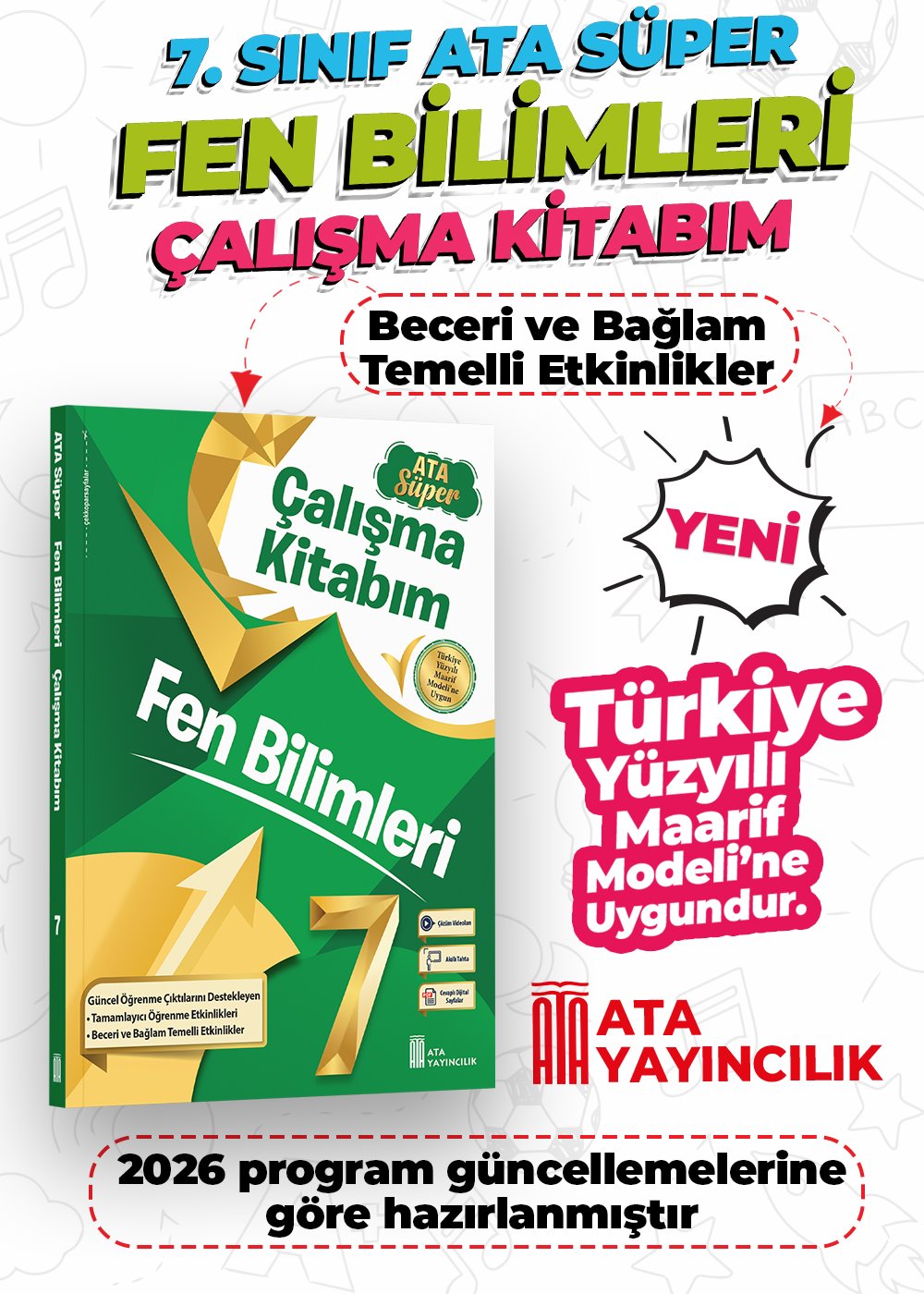 SÜPER FEN BİLİMLERİ ÇALIŞMA KİTABIM 7.SINIF