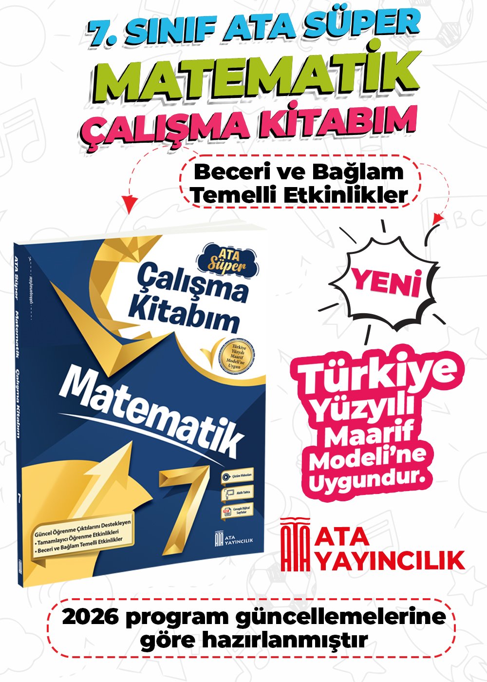 SÜPER MATEMATİK ÇALIŞMA KİTABIM 7.SINIF