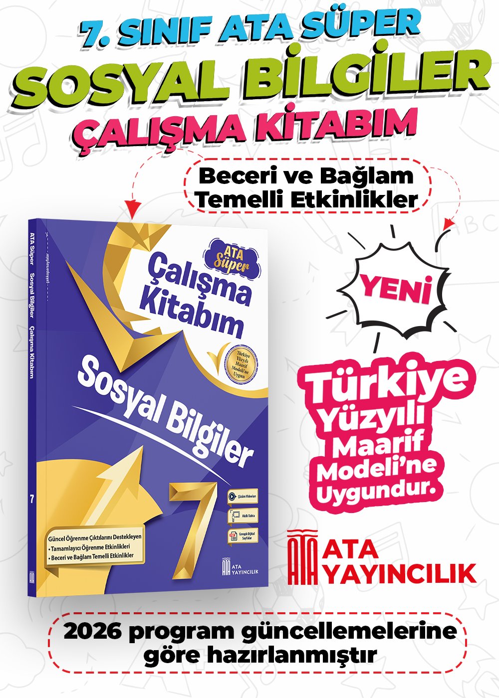 SÜPER SOSYAL BİLGİLER ÇALIŞMA KİTABIM 7.SINIF