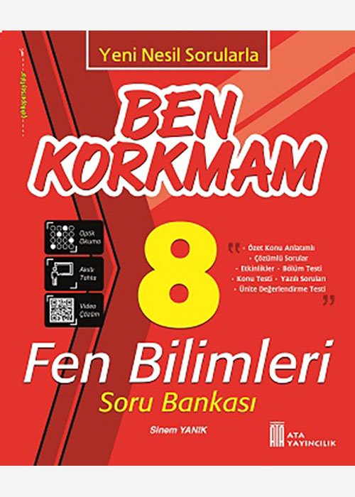 BEN KORKMAM FEN BİLİMLERİ SORU BANKASI 8.