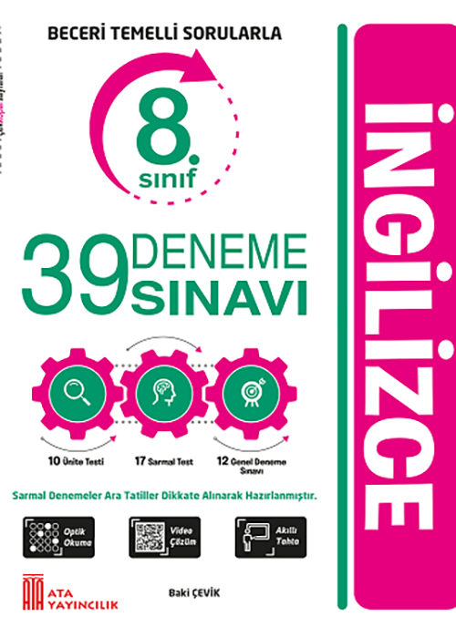 İNGİLİZCE 8.SINIF (39 DENEME SINAVI)