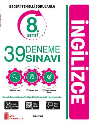 İNGİLİZCE 8.SINIF (39 DENEME SINAVI)