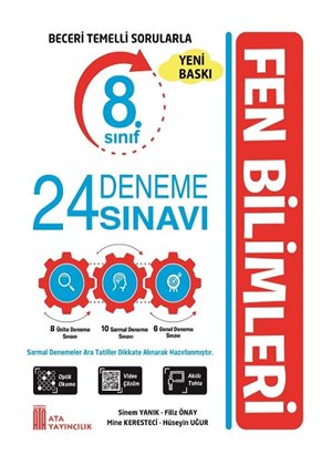 FEN BİLİMLERİ 8.SINIF (24 DENEME SINAVI)