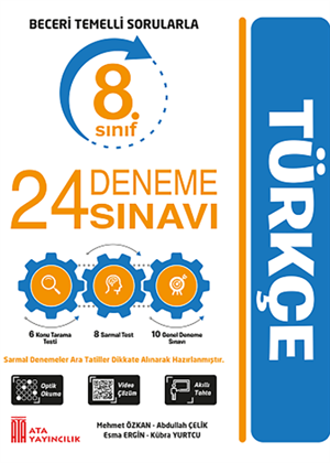 TÜRKÇE 8.SINIF (24 DENEME SINAVI)
