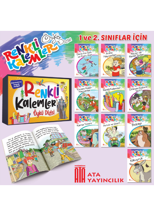 RENKLİ KALEMLER ÖYKÜ DİZİSİ
