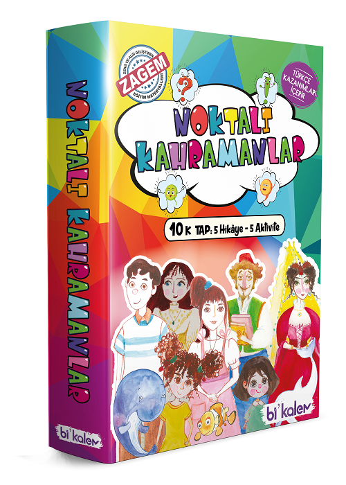 NOKTALI  KAHRAMANLAR 5 KİTAP