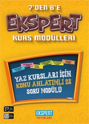 EKSPERT 7 DEN 8 E  YAZ KURS MODÜLLERİ