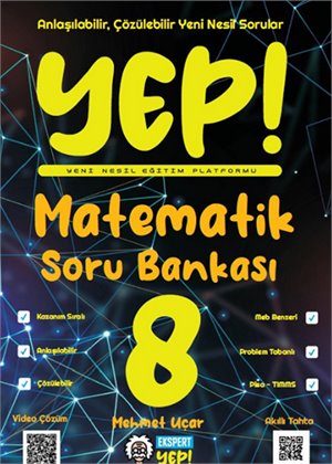 EKSPERT YEP MATEMATİK SORU BANKASI 8.SINIF