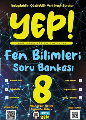 EKSPERT YEP FEN BİLİMLERİ SORU BANKASI 8.SINIF