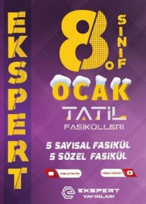EKSPERT OCAK TATİL FASİKÜLLERİ 8.SINIF