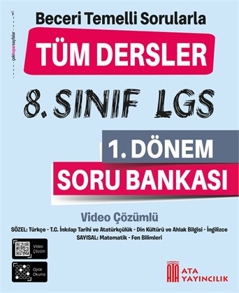 8.SINIF LGS TÜM DERSLER SORU BANKASI  (1.DÖNEM)