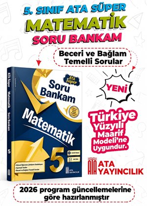 SÜPER MATEMATİK SORU BANKAM 5.SINIF