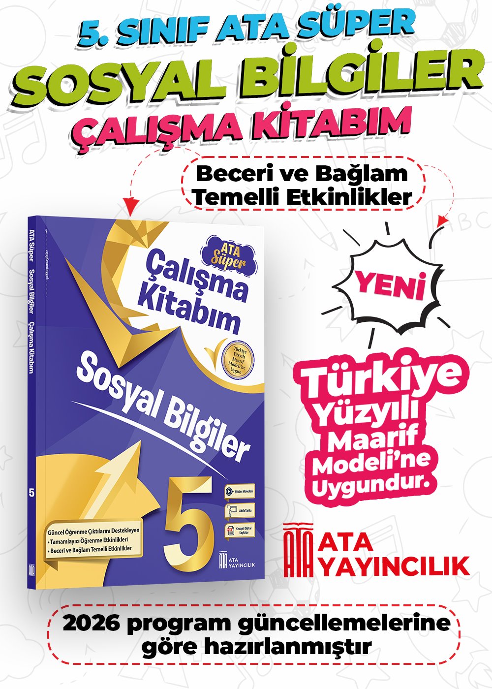SÜPER SOSYAL BİLGİLER ÇALIŞMA KİTABIM 5.SINIF