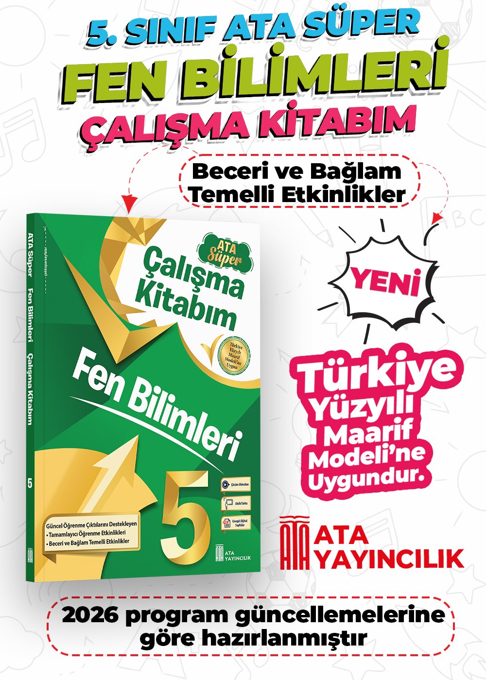 SÜPER FEN BİLİMLERİ ÇALIŞMA KİTABIM 5.SINIF
