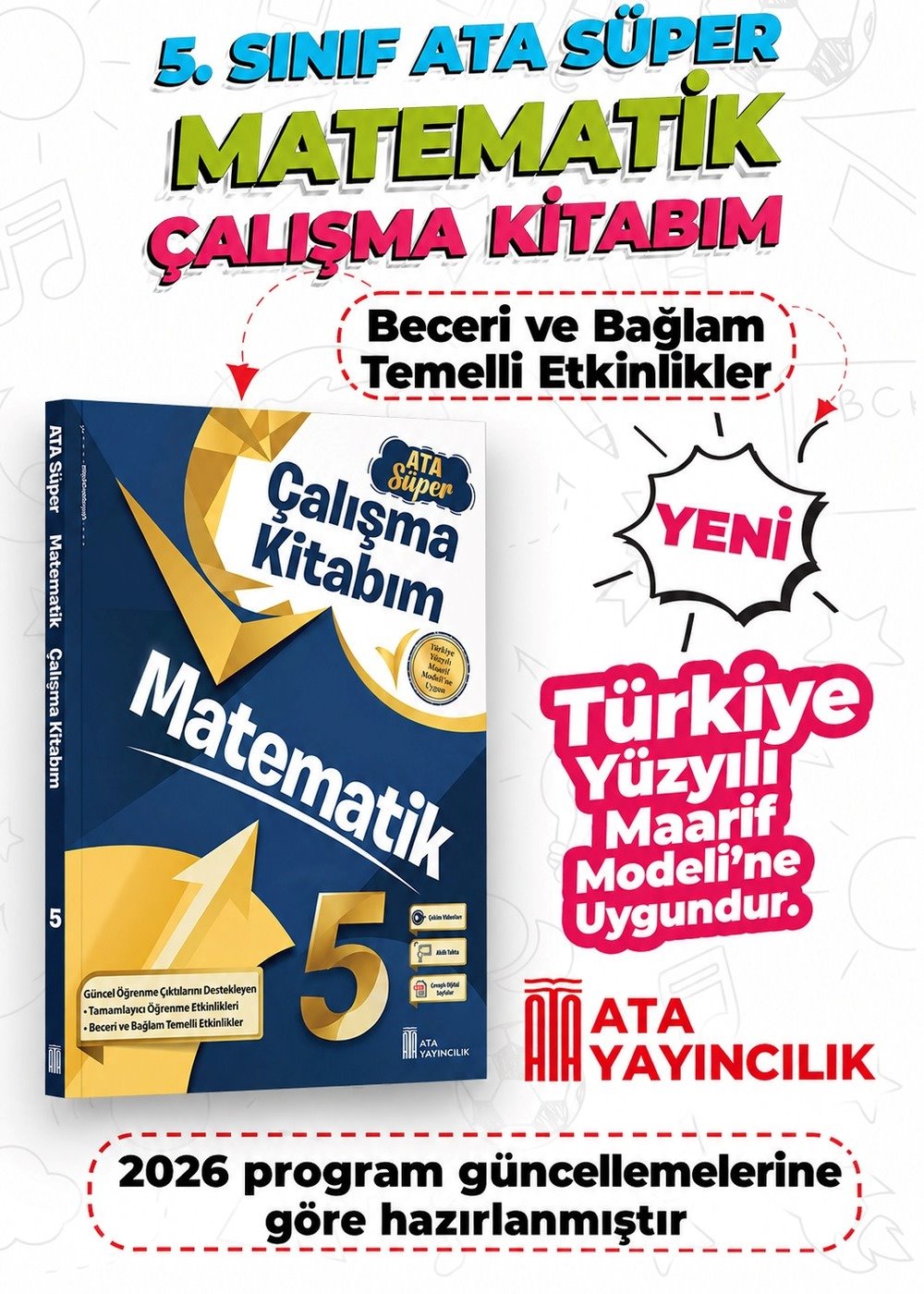 SÜPER MATEMATİK ÇALIŞMA KİTABIM 5.SINIF