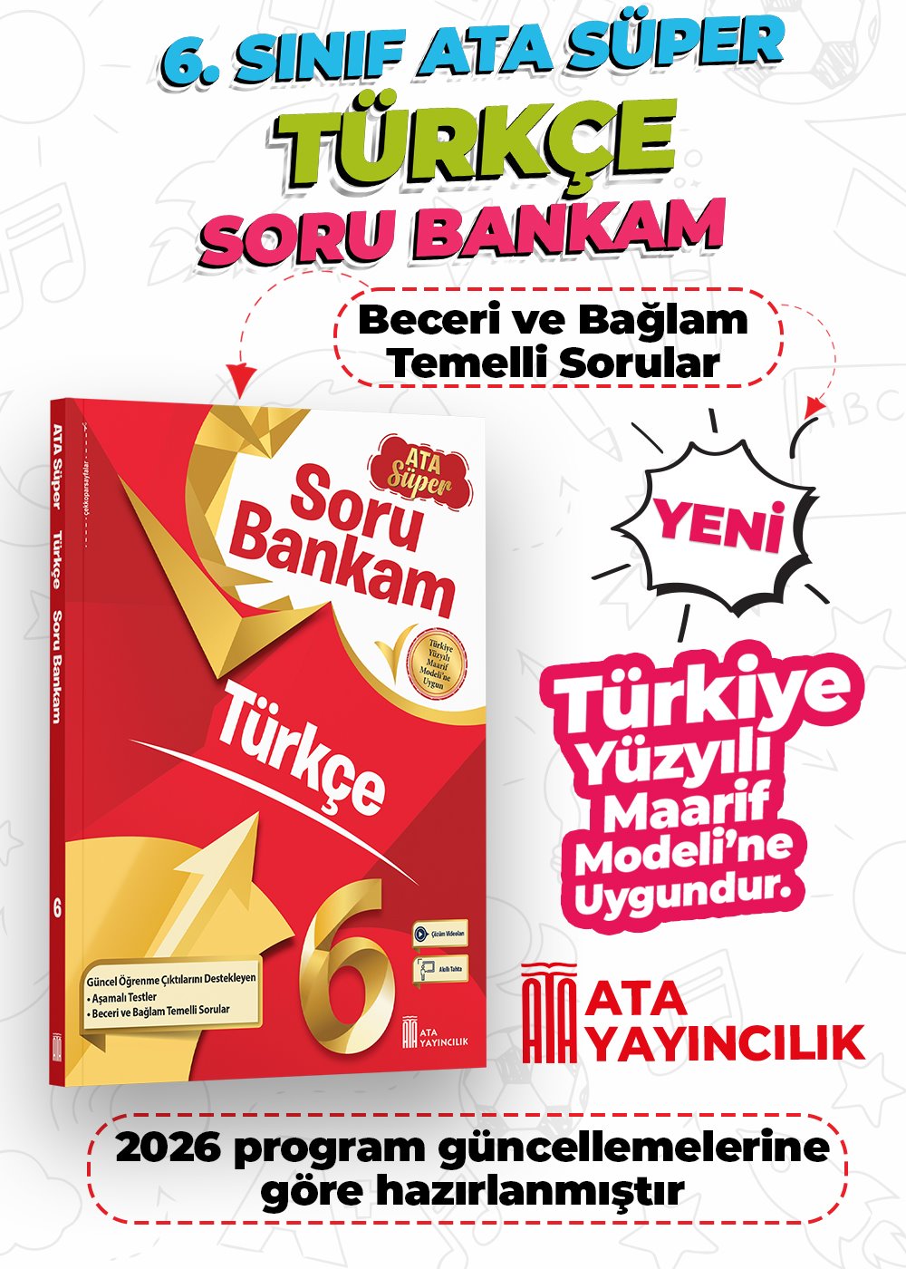 SÜPER TÜRKÇE SORU BANKAM 6.SINIF