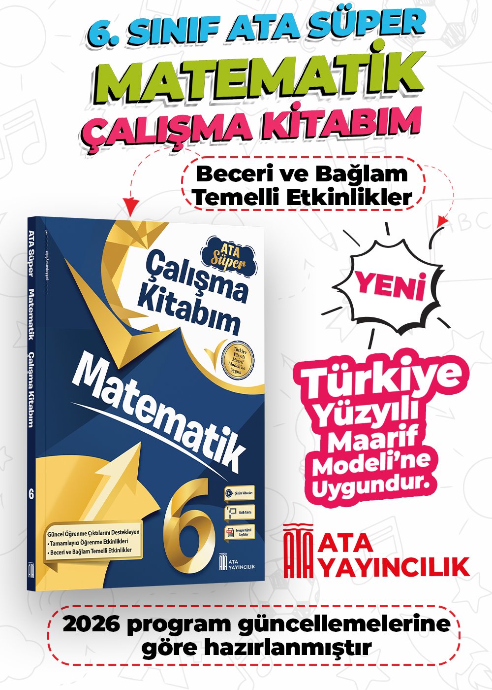 SÜPER MATEMATİK ÇALIŞMA KİTABIM 6.SINIF