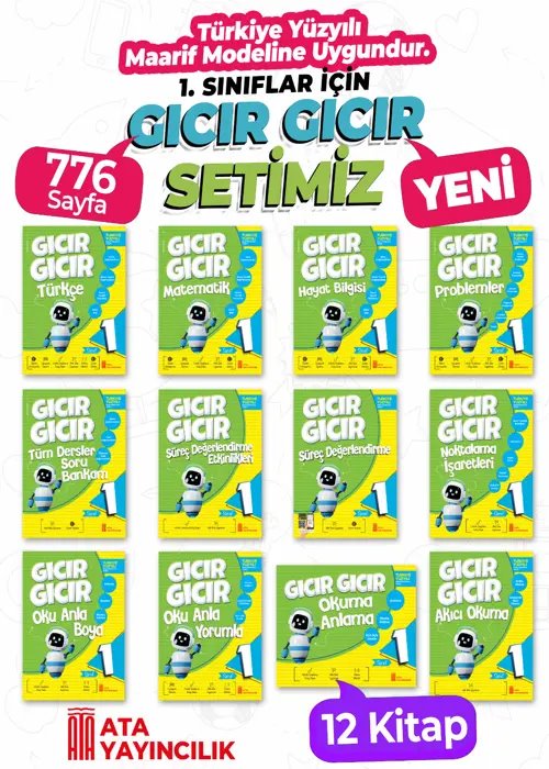 GICIR GICIR SET 1.SINIF   (12 Lİ SET )